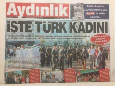 Aydınlık Gazetesi 31 Ağustos 2012 - Yalancı Mesihler Diyarında Gülen-CHP GZ47699 - 1