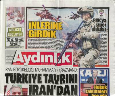 Aydınlık Gazetesi 31 Mayıs 2019 - Yılmaz Odabaşı Yalana Sarıldı - Türk-Kazak İşbirliği Ve İpek Yolu GZ94439 - 1