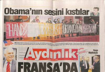 Aydınlık Gazetesi 4 Aralık 2015 - Türk Halkıyla Hükümeti Bir Tuttu - Üç Tübitakçı Yurtdışına Kaçtı GZ95164 - 1