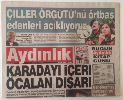 Aydınlık Gazetesi 4 Ocak 2013 - Karadayı İçeri Öcalan Dışarı GZ28360 - 1