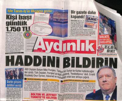 Aydınlık Gazetesi 5 Ocak 2019 - Afrikada Kuvayı Milliyeci Bir Efendizadeler GZ94736 - 1