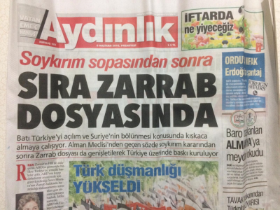 Aydınlık Gazetesi 6 Haziran 2016 - Sıra Zarrab Dosyasında GZ27630 - 1