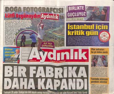 Aydınlık Gazetesi 6 Mayıs 2019 - Avusturyada Yükselen Irkçılık Ve Basına Ucu Açık İzin Tehdidi - Küme Düşünce, Futbolcuları Statta Bıraktılar GZ95232 - 1