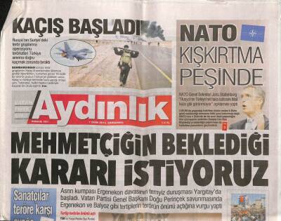 Aydınlık Gazetesi 7 Ekim 2015 - Ege Üniversitesi Teröre Geçit Vermedi - Doğalgazda Haksız Ücretler Geri Ödenecek GZ94676 - 1