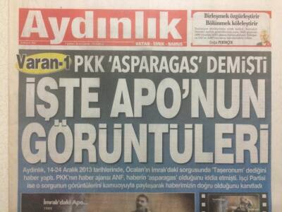 Aydınlık Gazetesi 7 Şubat 2014 - İşte Aponun Görüntüleri GZ29672 - 1