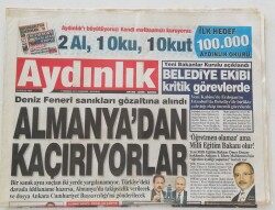 Aydınlık Gazetesi 7 Temmuz 2011- MHPden Erdoğana Habur Sorusu - GZ45947 - 2
