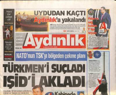 Aydınlık Gazetesi 8 Ağustos 2014 - Kent İşçilerinin Örnek Grevi Başarıyla Sonuçlandı - Özel Okullara Kaynak Var Öğretmen Atamaları Yok GZ95512 - 1