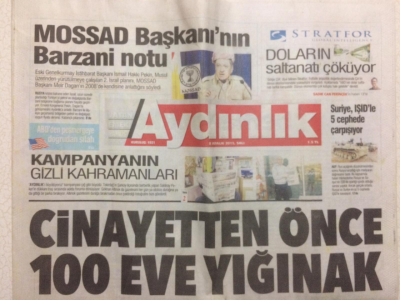 Aydınlık Gazetesi 8 Aralık 2015 - Nato Gemileri Boğazdan Silahla Geçti GZ27627 - 1