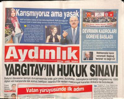Aydınlık Gazetesi 8 Ekim 2013 - Nabi Avcı Özelleşme Anadile Yarayacak - Devrimin Kadroları Göreve Başladı GZ94406 - 1
