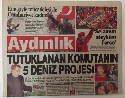 Aydınlık Gazetesi 8 Mart 2013 - Emeğiyle Mücadelesiyle Cumhuriyet Kadını GZ26898 - 1