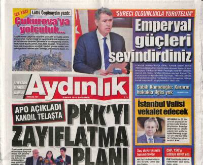 Aydınlık Gazetesi 8 Mayıs 2019 - Türk Sanatçılar Önerdi UNESCO Kabul Etti - Üç Ayda 29 Bin Esnaf İflas Etti GZ94417 - 1