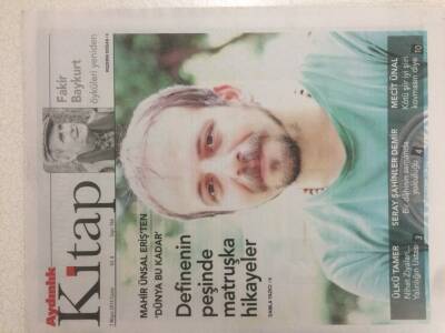 Aydınlık Gazetesi Kitap Eki 1 Mayıs 2015 - Definenin Peşinde Matruşka Hikayeler GZ51137 - 1