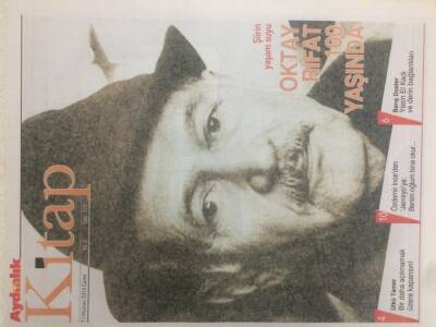Aydınlık Gazetesi Kitap Eki 13 Haziran 2014 - Şiirin Yaşam Suyu Oktay Fırat 100 Yaşında GZ51139 - 1