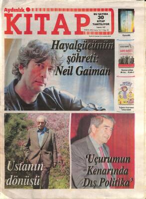 Aydınlık Gazetesi Kitap Eki 19 Ekim 2012 - Hayalgücünün Şöhreti Neil Gaiman - Bozkırkurdunun Melodisi GZ124625 - 1