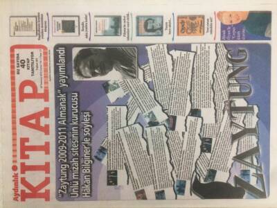 Aydınlık Gazetesi Kitap Eki 20 Temmuz 2012 - Zaytung GZ51153 - 1