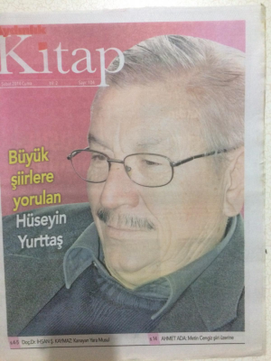 Aydınlık Gazetesi Kitap Eki 21 Şubat 2014 - Büyük Şiirlere Yorulan Hüseyin Yurttaş GZ29026 - 1