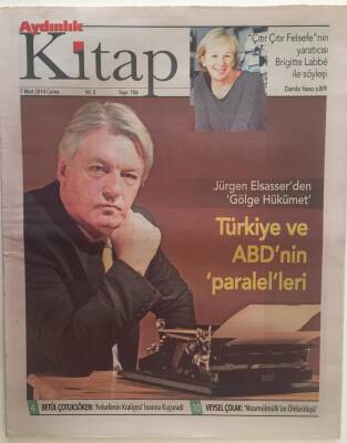 Aydınlık Gazetesi Kitap Eki 7 Mart 2014 - Jürgen Elsasserden Gölge Hükümet Türkiye Ve ABDnin Paralelleri GZ28367 - 1