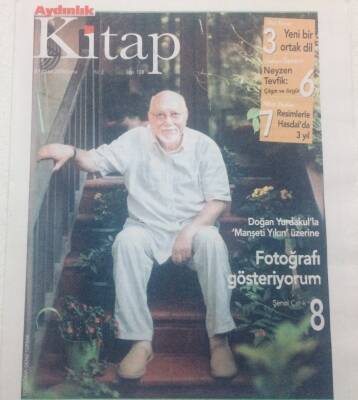 Aydınlık Gazetesi Kitap Eki - 8 Ağustos 2014 - Doğan Yurdakul İle Manşeti Yıkın Üzerine GZ46843 - 1