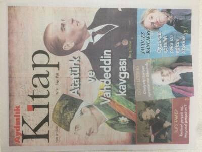 Aydınlık Gazetesi Kitap Eki 9 Ocak 2015 - Atatürk Ve Vahdeddin Kavgası GZ51163 - 1