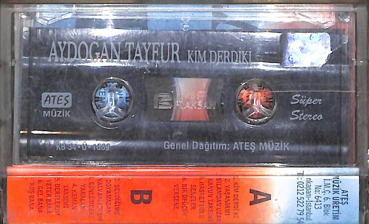 Aydoğan Tayfur - Kim Derdi ki (İkinci El) KST28760 - 2