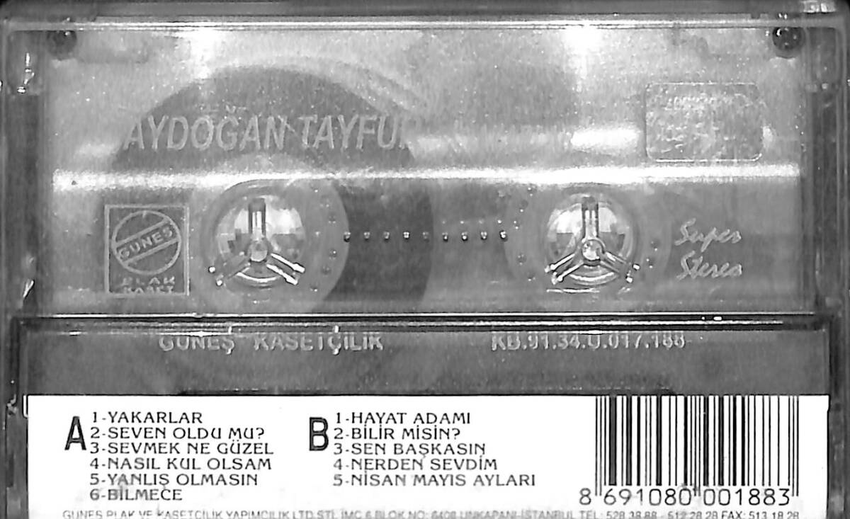 Aydoğan Tayfur - Yakarlar (İkinci El) KST28751 - 2