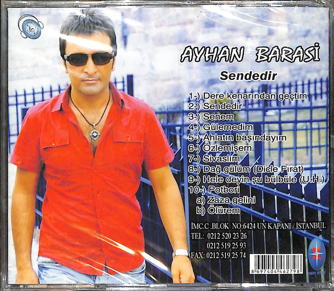 Ayhan Barasi - Sendedir CD (Sıfır) CD4777 - 2