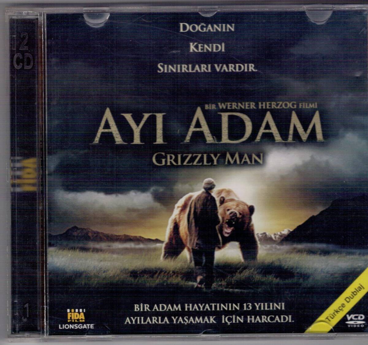 Ayı Adam - Grızzly Man VCD Film VCD1803 - 1
