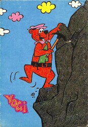 Ayı Yogi Kartpostal KRT17869 - Gökçekoleksiyon