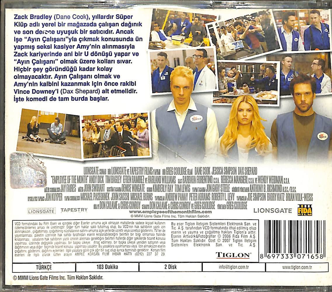 Ayın Çalışanı VCD Film VCD27296 - 2