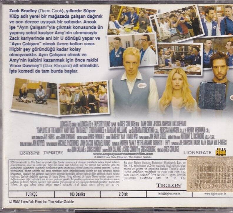 Ayın Çalışanı VCD Film VCD8689 - 2