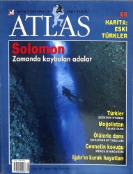 Aylık Coğrafya ve Keşif Dergisi ATLAS - Sayı 59 Şubat 1998 KTP2515 - Gökçekoleksiyon
