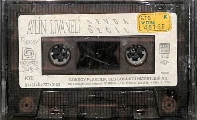 Aylin Livaneli - Sevda Değil Kaset (İkinci El Kaset) KST20352 - 1