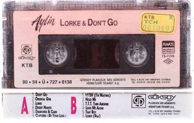 Aylin - Lorke & Don`t Go Kaset (İkinci El Kaset) KST13730 - 2