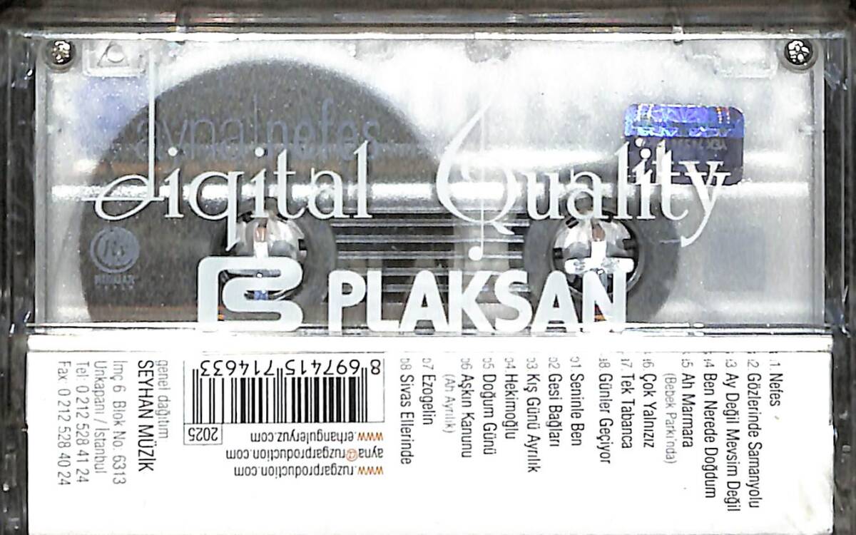 Ayna - Nefes Kaset (Sıfır Kaset) KST29365 - 2