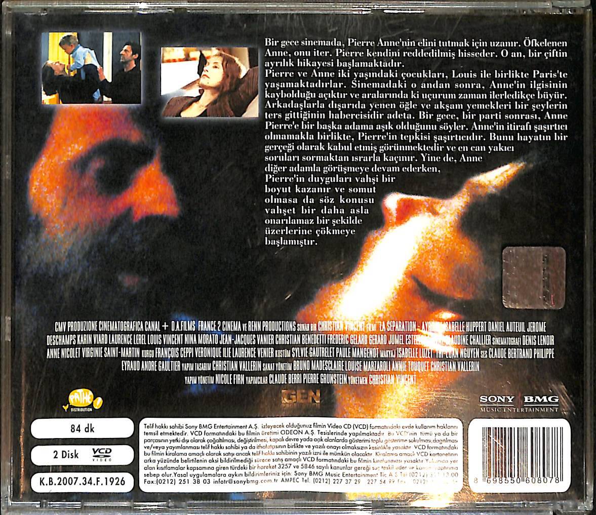 Ayrılık VCD Film (İkinci El) VCD25821 - 2