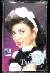 Ayşe Tunalı - Öyle Özledim Ki Orijinal Kaset (ikinci El) * Emre Kasetçilik - Sarı Bandrol - Kağıt Baskı - 1989 * KST30323 - Gökçekoleksiyon