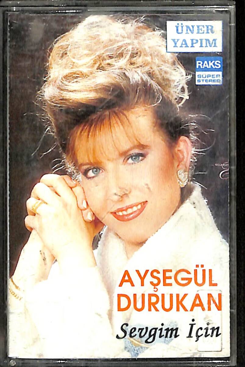 Ayşegül Durukan - Sevgim İçin Orijinal Kaset (İkinci El) * Kâğıt Baskı * KST30852 - 1