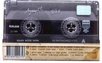 Ayşegül - Güz Kaset (İkinci El Kaset) KST2180 - 2