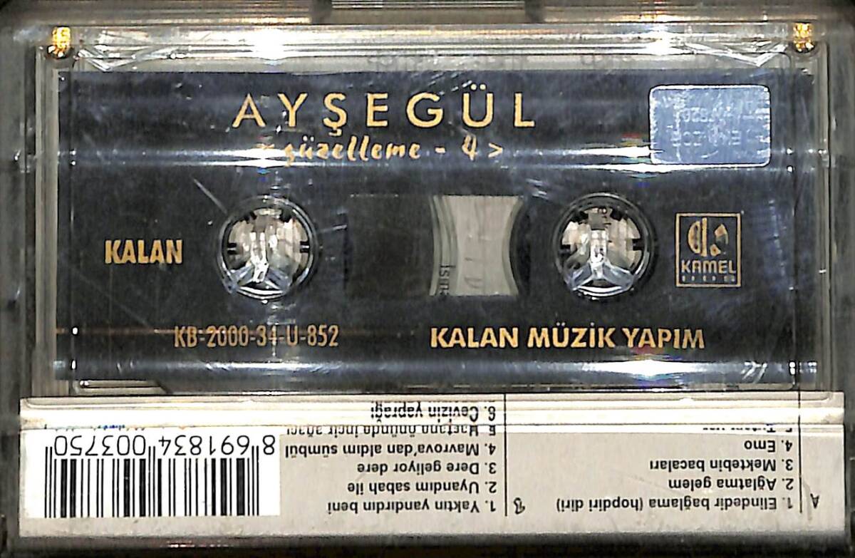 Ayşegül - Güzelleme 4 Kaset (İkinci El) KST29264 - 2