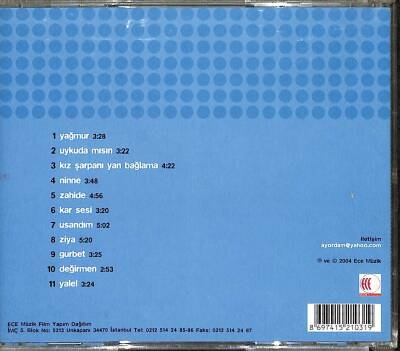 Ayşegül - Yağmur - CD Müzik (108) CD3256 - 2