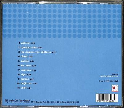 Ayşegül - Yağmur - CD Müzik (108) CD3295 - 4