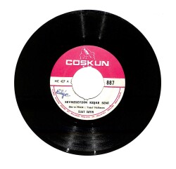 Suat Sayın - Sevmeseydim Keşke Seni / Son Günümde Yanımda Ol PLAK (10/8) PLK23927 - Gökçekoleksiyon