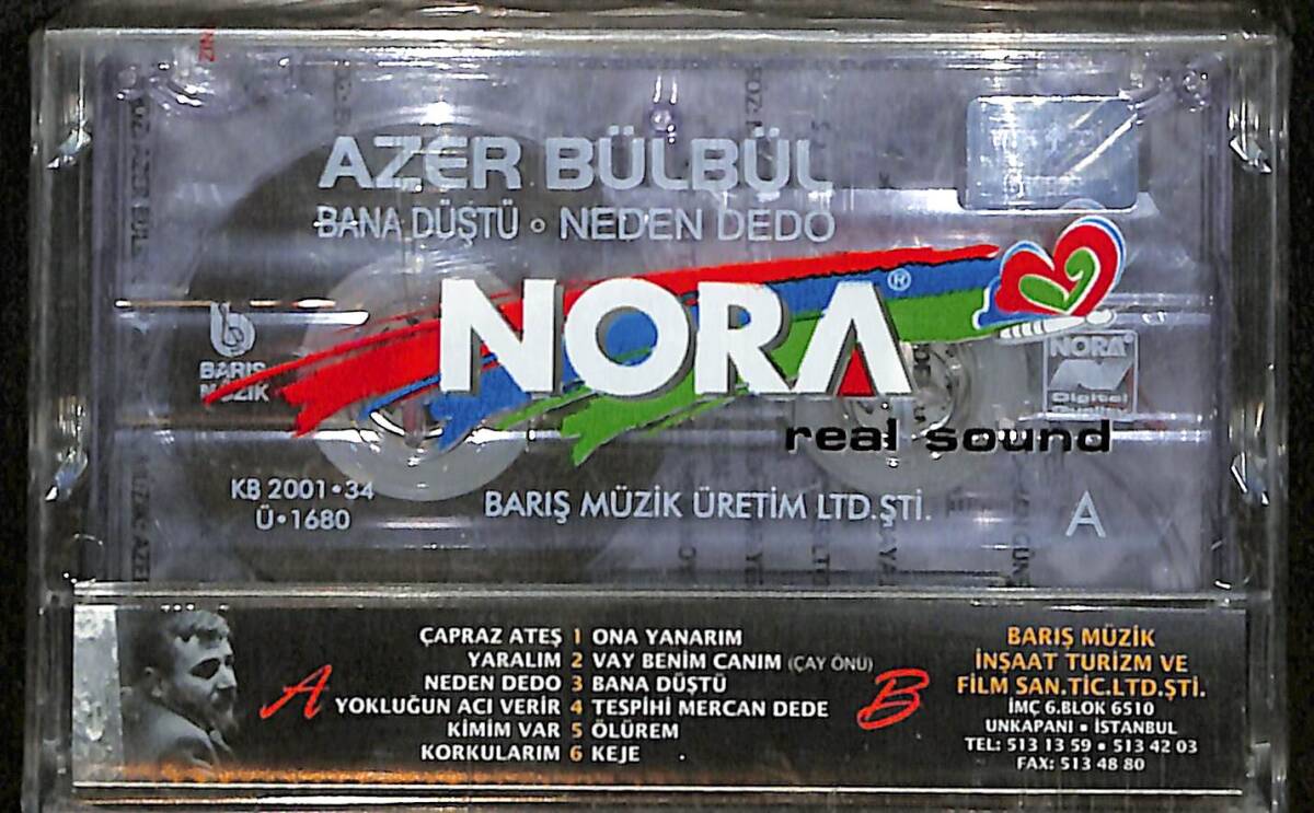 Azer Bülbül - Bana Düştü / Neden Dedo Kaset (Sıfır Kaset) KST29172 - 2