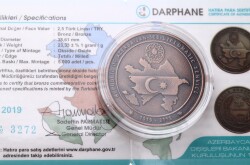 2019 - Azerbaycan Dışışleri Bakanlığının Kuruluşunun 100.Yılı *Sertifikalı* ÇİL TCH427 - 3