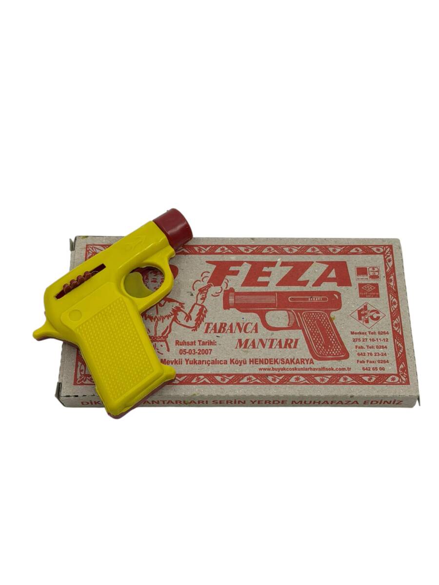 Azim Plâstik Mantar Tabancası Ve Feza Tabanca Mantarı Set - Koleksiyon İçin AOB9010 - 1