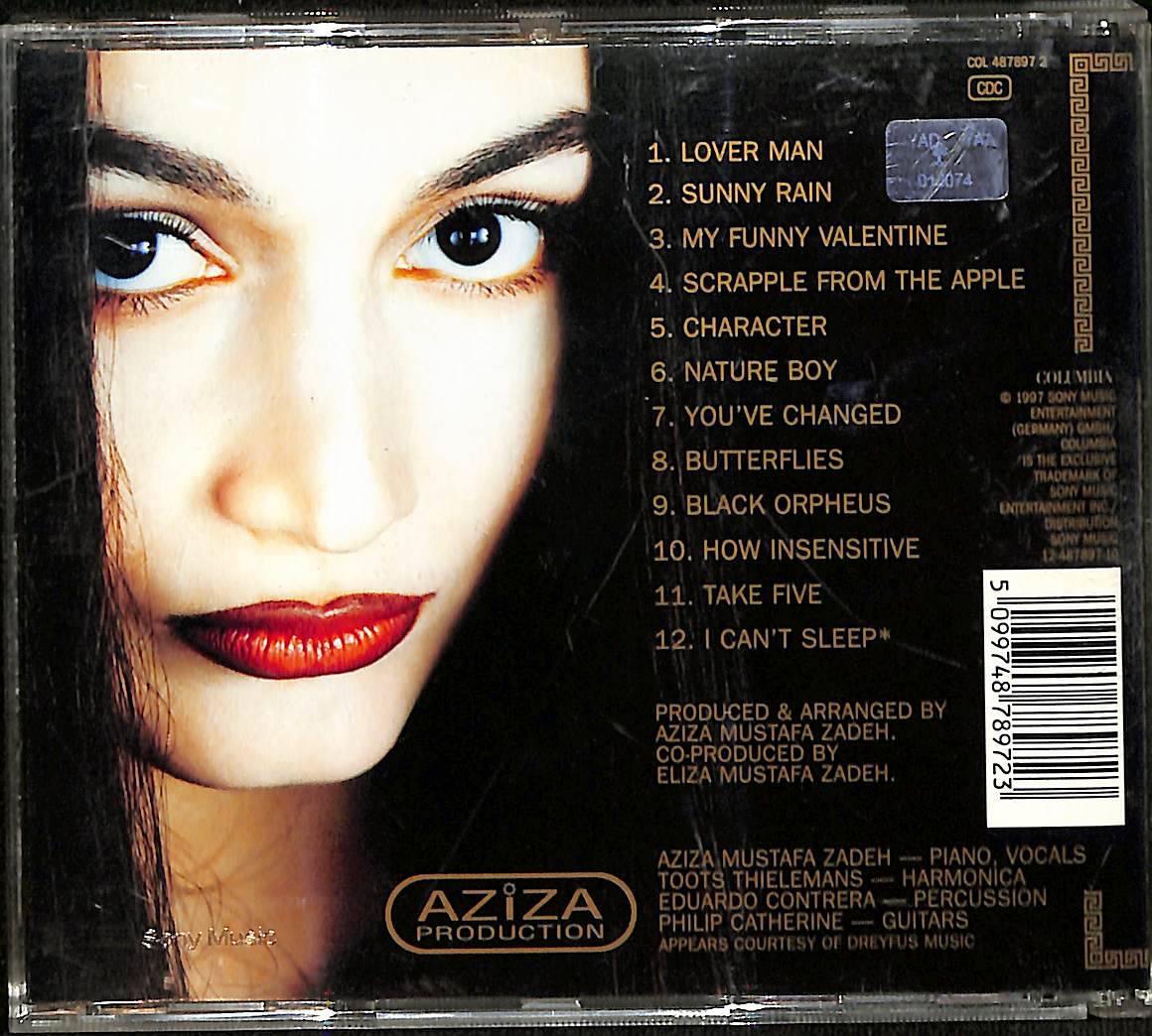 Aziza Mustafa Zadeh - Jazziza (İkinci El) CD5154 - 2