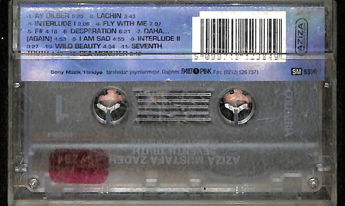 Aziza Mustafa Zadeh - Seventh Truth Kaset (İkinci El) KST27590 - 2