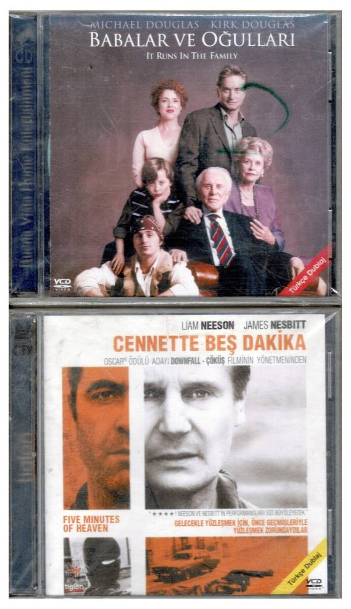Babalar ve Oğulları Cennette Beş Dakika - 2 Adet VCD Film VCD1020 - 1