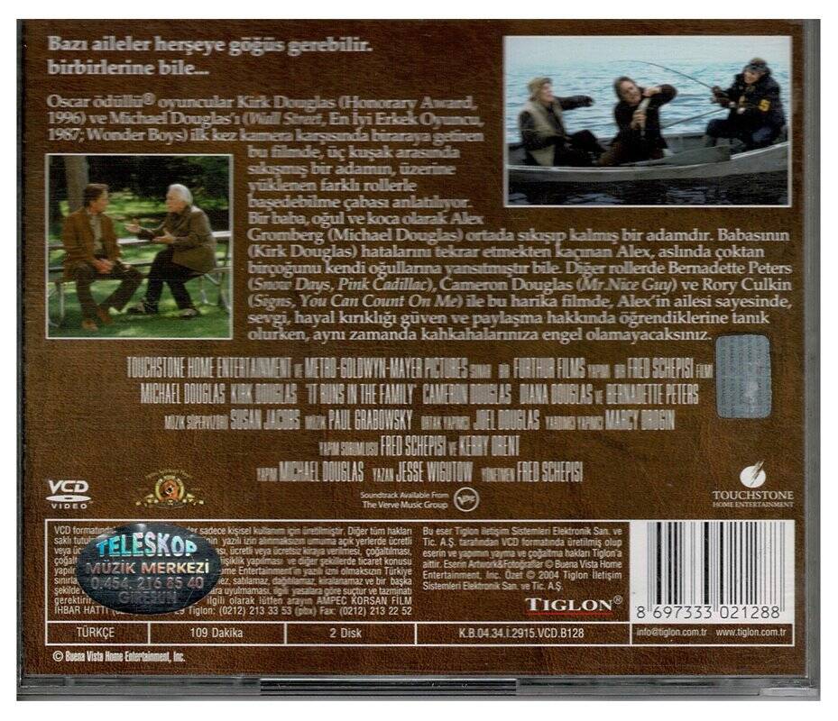 Babalar ve Oğulları - It Runs In The Family VCD Film VCD37 - 2