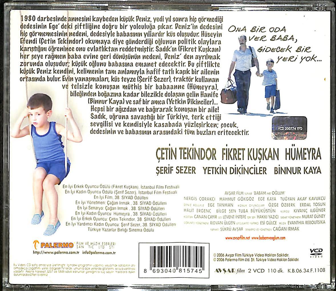 Babam Ve Oğlum VCD Film VCD26770 - 2